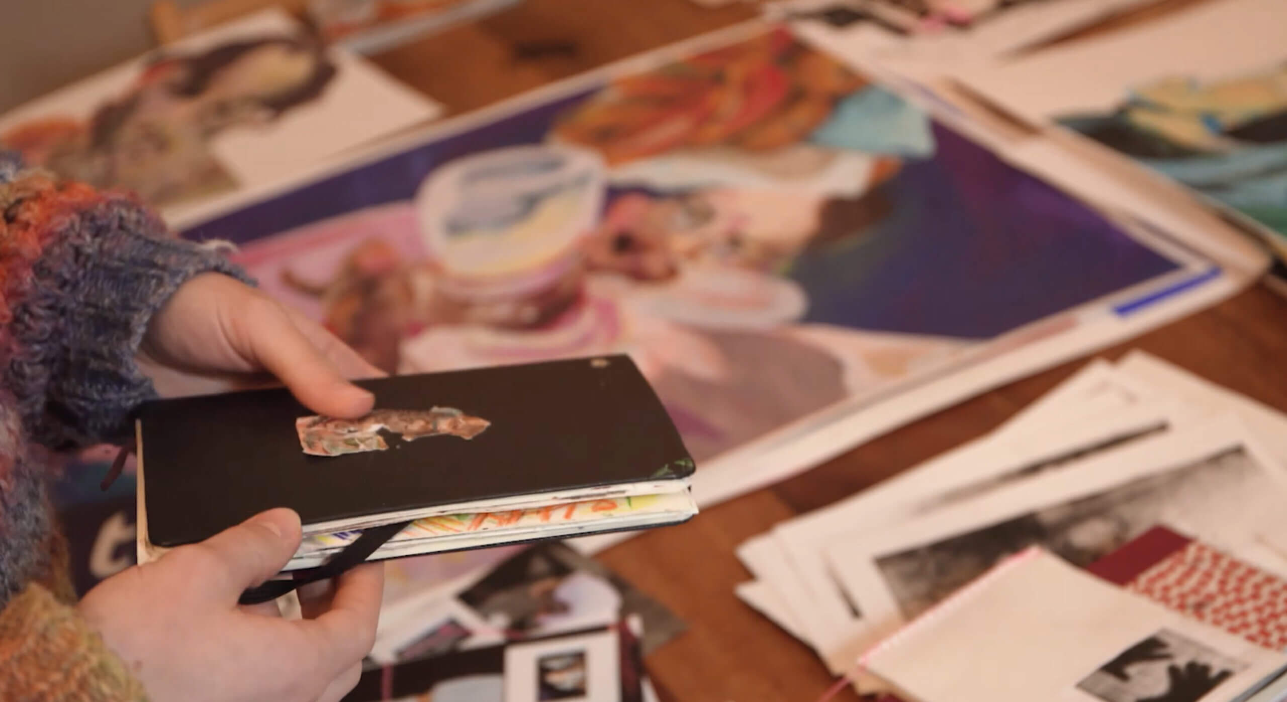 Mappenkurs Kreativkreisel_Atelier Impressionen4
